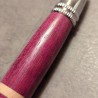 Stylo en bois d’amarante et houx – Écriture élégante et artisanale