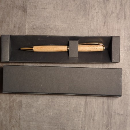 Stylo artisanal en frêne – Stylo en bois fait main