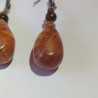 Boucles d'oreilles en if
