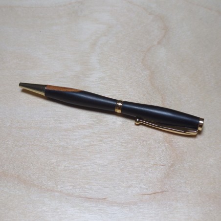 Stylo en Ébène – Élégance et Bois Noble Haut de Gamme