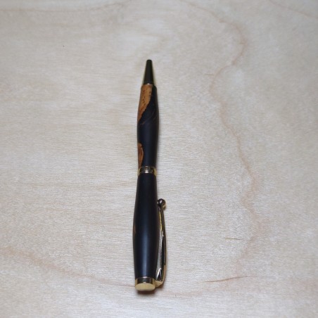 Stylo en Ébène – Élégance et Bois Noble Haut de Gamme