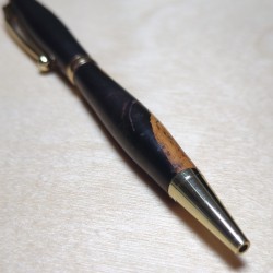 Stylo en Ébène – Élégance et Bois Noble Haut de Gamme