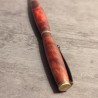 Stylo en Padouk Rouge – Bois Exotique Élégant et Durable