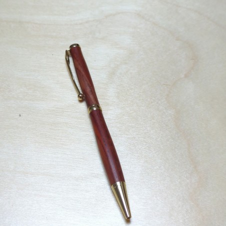 Stylo en cocobolo fait main | Canopée Création Bois
