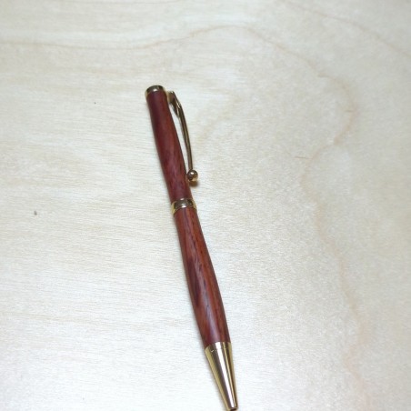 Stylo en Bois de Cocobolo – Essence Exotique aux Nuances Intenses