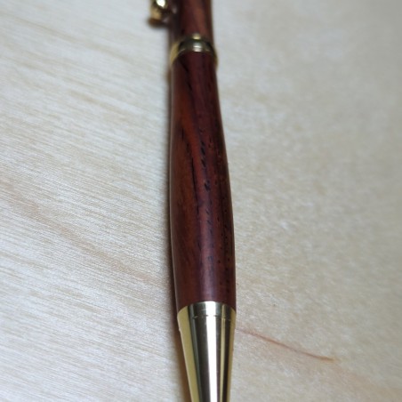 Stylo en cocobolo fait main | Canopée Création Bois
