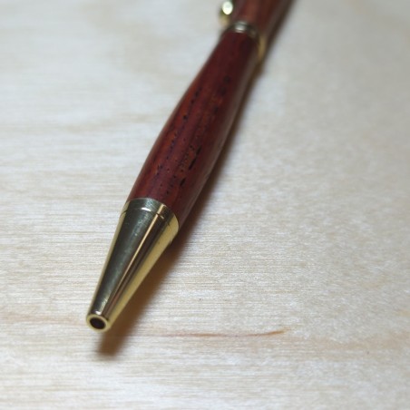 Stylo en cocobolo fait main | Canopée Création Bois