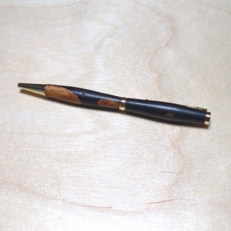 Stylo en Ébène – Élégance et Bois Noble Haut de Gamme