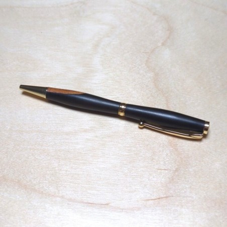 Stylo en Ébène – Élégance et Bois Noble Haut de Gamme