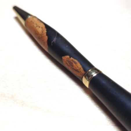 Stylo en Ébène – Élégance et Bois Noble Haut de Gamme