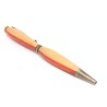 stylo artisanal en bois : houx et padouk