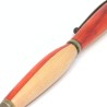 stylo artisanal en bois : houx et padouk