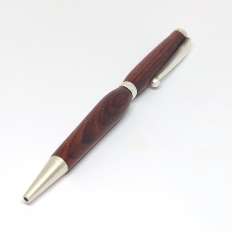 Stylo en bois de cocobolo - fabrication artisanale