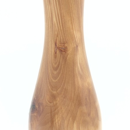 Vase en bois de cormier - création artisanale - fabriqué en France