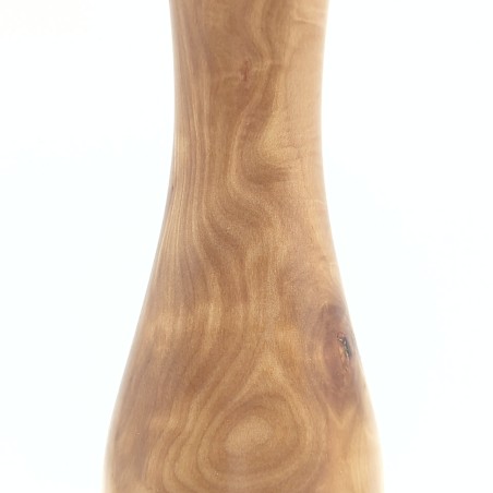 Vase en bois de cormier - création artisanale - fabriqué en France