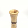 Vase en bois de chêne - création artisanale - fabriqué en France
