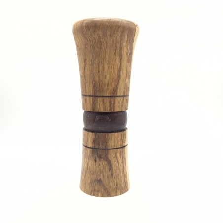 Vase en bois de chêne - création artisanale - fabriqué en France