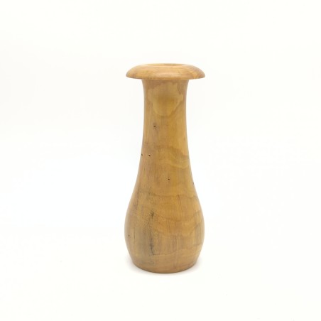 Vase soliflore en bois de prunellier - fabriqué en France (44)