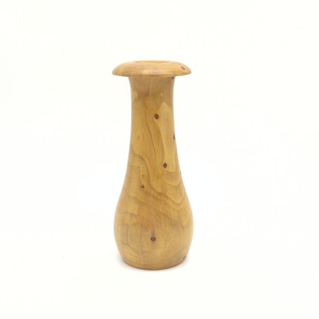 Vase soliflore en bois de prunellier - fabriqué en France (44)