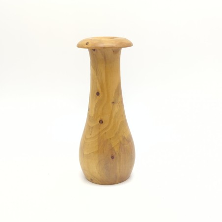 Vase soliflore en bois de prunellier - fabriqué en France (44)
