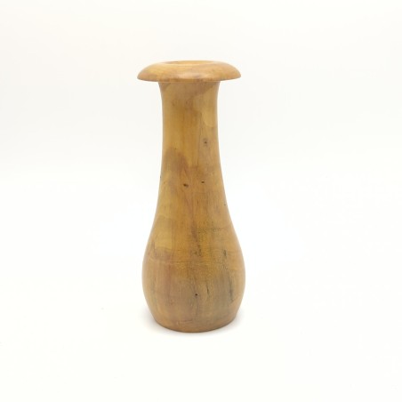 Vase soliflore en bois de prunellier - fabriqué en France (44)