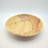 assiette en bois de prunier